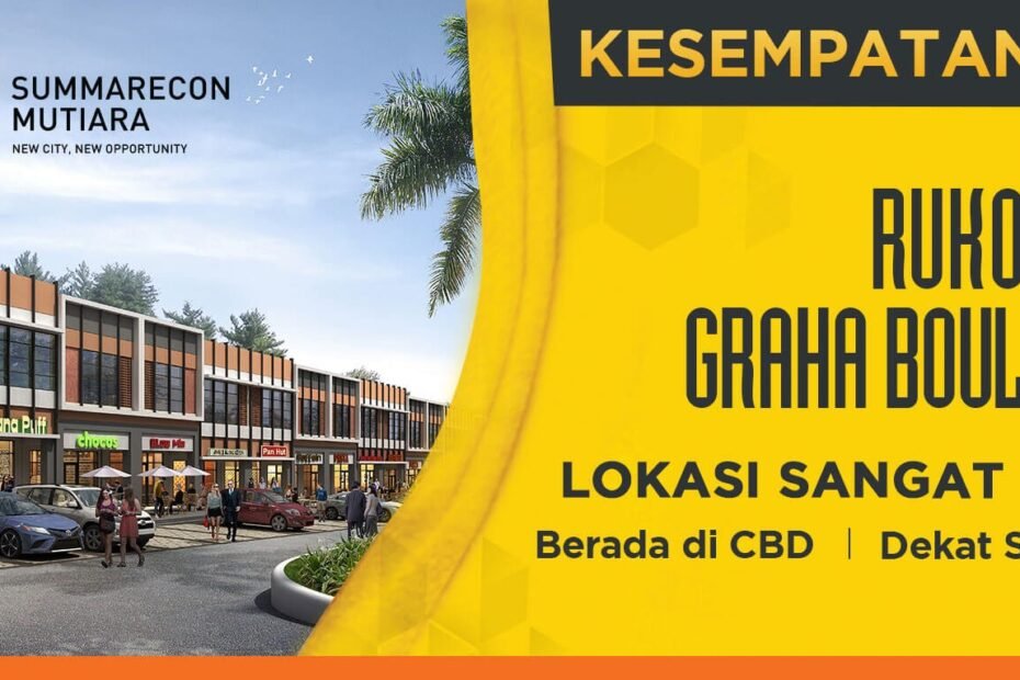 ruko graha boulevard summarecon mutiara makassar