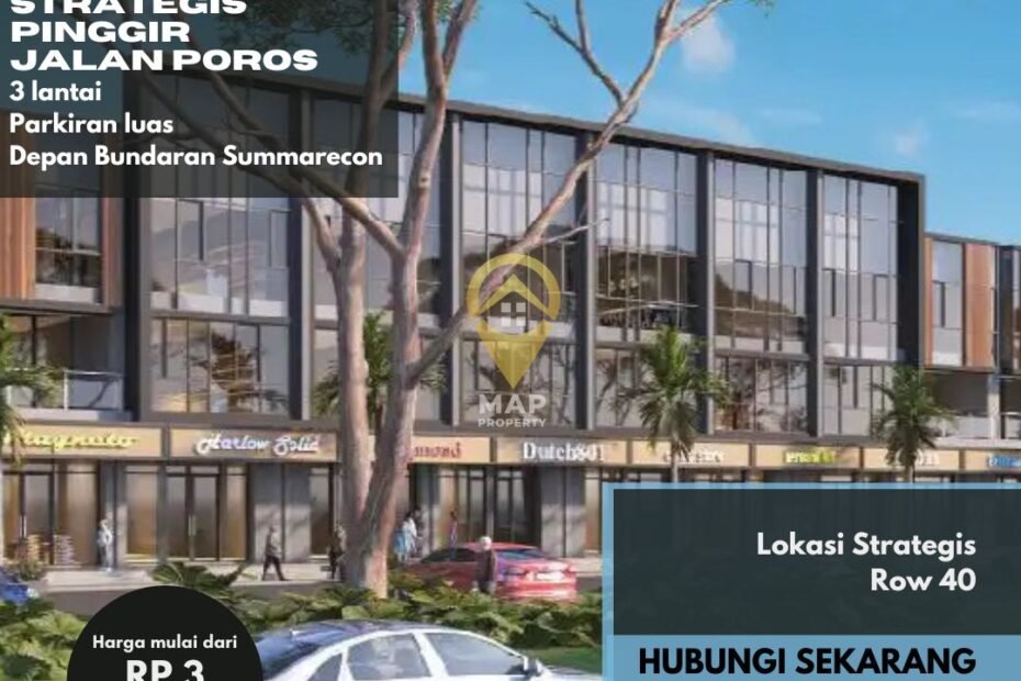 ruko bizpark summarecon